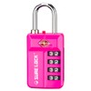 SURE LOCK TSA Approved 4-Digit Resettable Combination Luggage Locks with