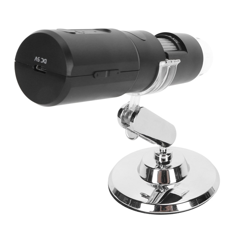 Portable Microscope USB 50X‑1000X Magnification 640x480P Resolution 360 Degree Rotatable