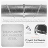HVAC OV 10 Inch Backdraft Damper, One-Way Airflow Ducting Insert