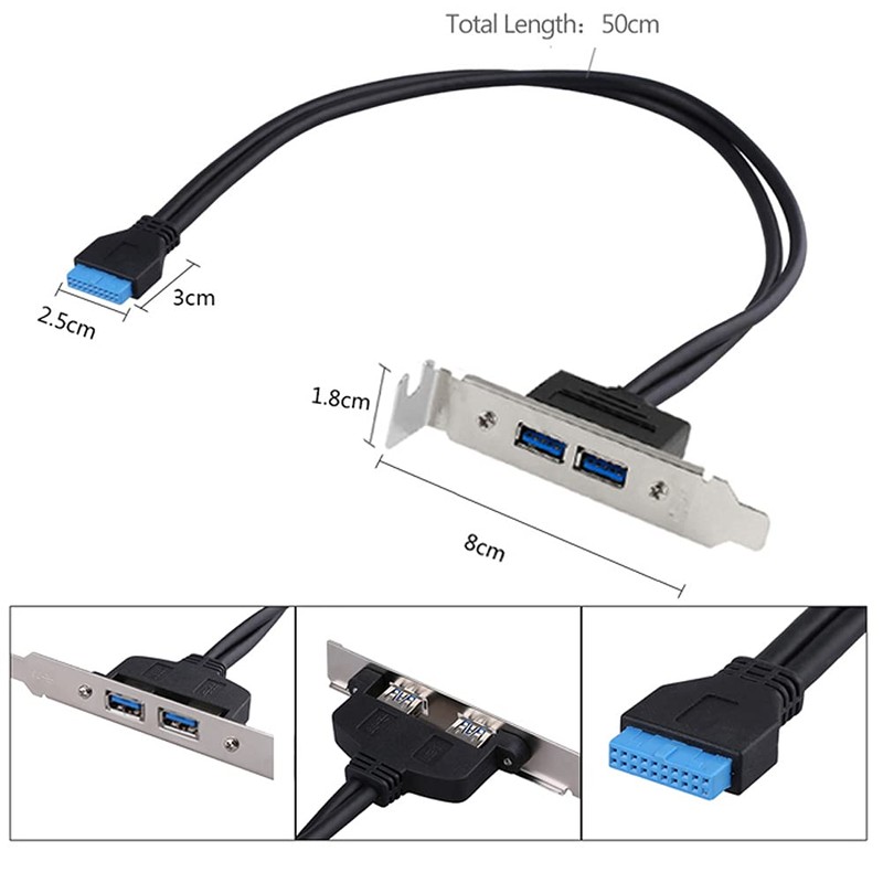 F30 50 cm USB 3.0 Internal Slot Plate Bracket 8