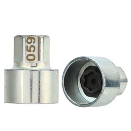 Raguso Anti Theft Lugnut Socket Anti Deformation Metal Wheel Lock Key for Car (059)