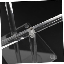 Mikinona Crylic Jewelry Organizer Trays Display Stand Large Jewelry Organizer for Counter Home Store