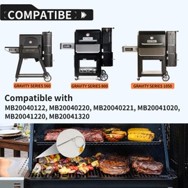 Replacement Temperature Probe Kit for Masterbuilt 1PCS,Compatible with Masterbuilt Gravity Series 560/800/1050 XL Digital Charcoal Grill + Smokers,Part Number 9904190024