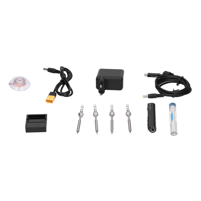 Electric Soldering Iron Kit Welding Supplies with Power Adapter SQ‑001
