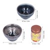 Kung Fu Tea Set Tea Cup and Tea Canister Kit