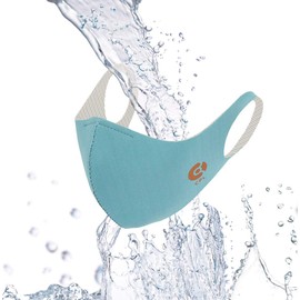 Copper Line Antibacterial Copper Mask, Hay Fever Protection, Light Gray, Size S (x1)