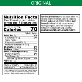 Club Crackers, Lunch Snack Packs, Office and Kids Snacks, Original, 12.5oz Box (6 Stacks)