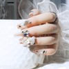 XUZOO 24 Pcs Nail Tips, Fake Nails, Short, Long, Cute,