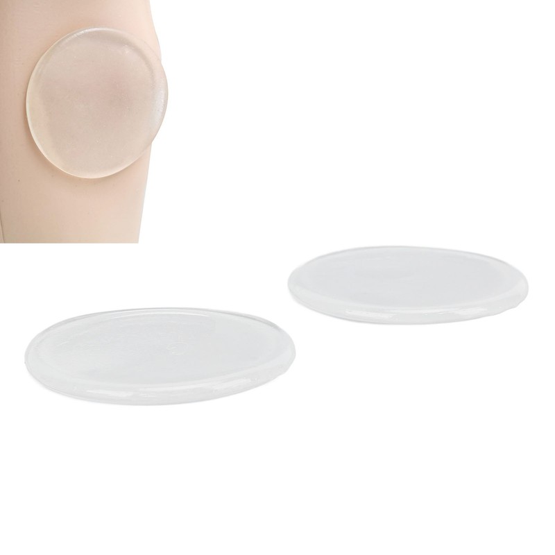 2pcs Ankle Knee Joint Gel Pads Anti Friction Anti Skin