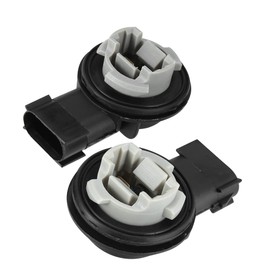 ACROPIX Tail Lamp Plug Connectors Holder Turn Signal Tail Light Socket Fit for Dodge for Ram 1500 - Pack of 2 Black