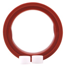 DERNORD Sanitary Butterfly Valve Repair Kit, Silicone Seat w/ (2) Bushings - for 2" Valves