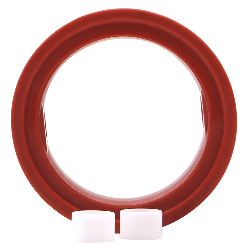 DERNORD Sanitary Butterfly Valve Repair Kit, Silicone Seat w/ (2)