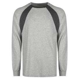 KONRECO FR Shirts for Men Summer Two Tone 4oz Lightweight Flame Resistant/Fire Retardant CAT1 Work T-Shirt Baselayer