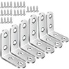 MOLATE Angle Bracket, Stainless Steel, Shelf Bracket, 2.6 x 2.6