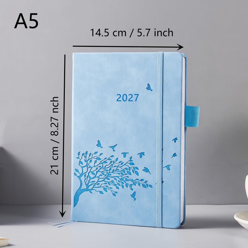 2027 Diary A5 Page a Day | Daily Planner with