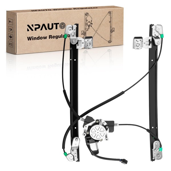 Front Passenger Side Power Window Regulator with Motor Replacement for