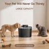 Bellkaspet Cat Water Fountain, App Control Cat Fountain, 122oz/3.6L Pumpless