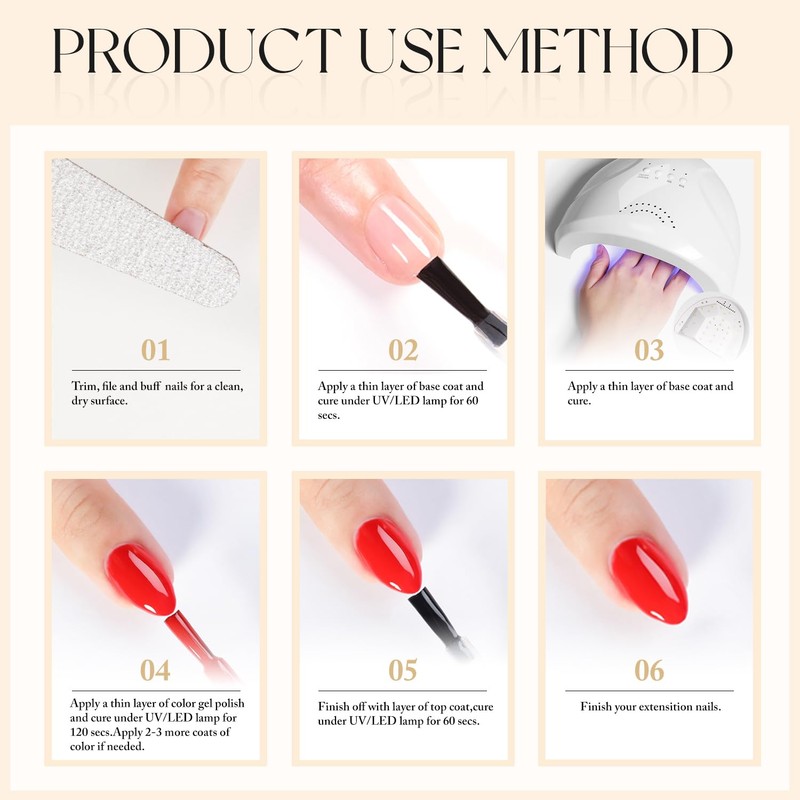 Double Rhythm 15ML Gel Nail Polish Pure Sheer Same Color