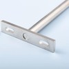 Leliafleury 2Pcs Floating Shelf Bracket 2 Inch Hidden Shelf Brackets