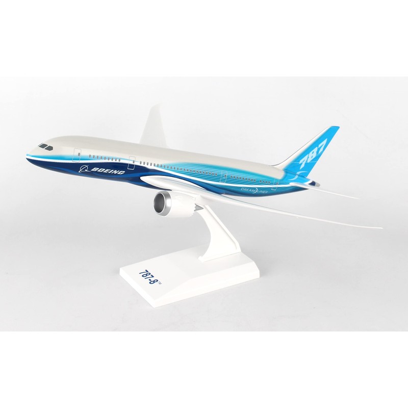 Daron Skymarks Boeing House 787-8 with Spinning Engines, 1/200-Scale