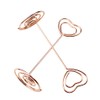 inodiref 12 Pieces Place Card Holders, Heart Shape Table Number