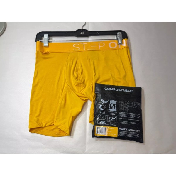 Step One Mens Set of 2 Bamboo Blend Trunks Briefs