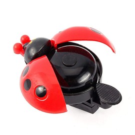 Children's Bicycle Bell, Ladybird, Ladybird, Children's Ladybird Bell, Bicycle Handlebar Ladybug Bell Ring for Mountain Bike