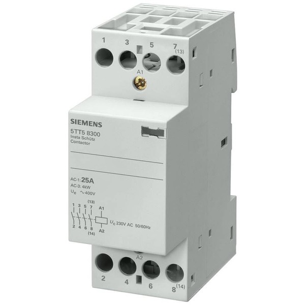 Siemens 5TT5830-0 Insta CONTACTOR with 4 Make Contact for 230,