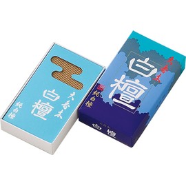 Seikado Incense Incense, Sandalwood, Large Rose Stuffed (Length Approx. 5.5 inches (14 cm)