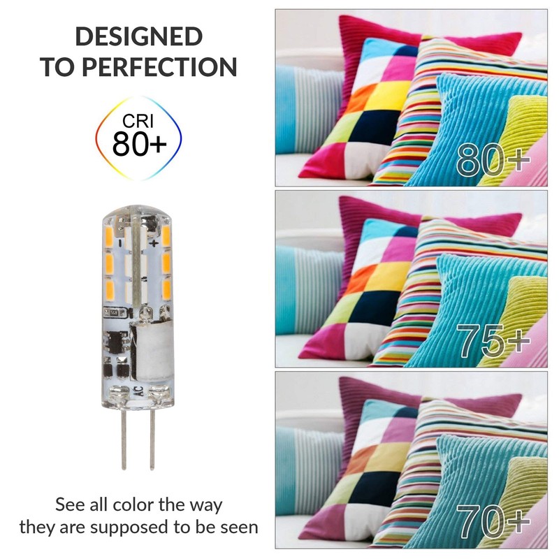 Simba Lighting LED G4 Bulb (10 Pack) 1.1W T3 10W