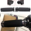 Motorcycle 1 Inch Handlebar Grips Universal Hand Grips Non-Slip Rubber