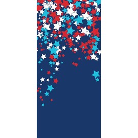 Rockin Towel USA Patriotic American Flag Beach Towels Set 30" x 60" Soft Cotton Velour Towels for Men & Women – USA Stars Beach Towel for Pool, Travel, 4th of July, Cruise Essentials & Outdoor Fun