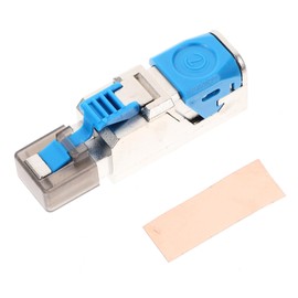 Gatuida 10g Ethernet Connector Pass Through Cable Crimp Jack Shielded Modular for Fast Wiring Compatible Desktop Laptop Router Smart Tv Class Upgrade Version