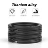 TI-MULTI (Ti) Titanium Black Key Holder Ring Lightweight Outer 0.8