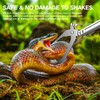 GYORGKSHI 78“ Snake Tongs Collapsible Grabber, Professional Reptile Snake Catcher