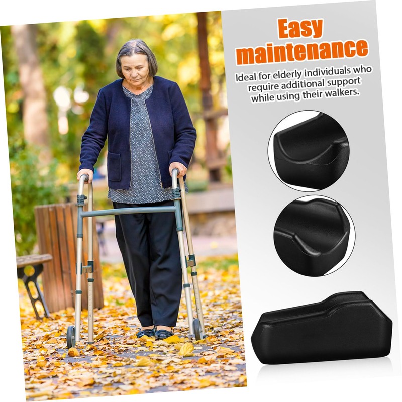 KOMBIUDA Senior Walker Armrest Pad Soft Sturdy Elbow Support for