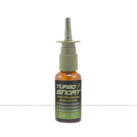 Sinus Plumber Turbo Snort Caffeine Energy Nasal Spray - 0.68 fl. oz (20ml) | For Mental Alertness, Memory, Concentration, Oral, & Comfort - Variations: 1 Pack