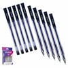 CLARO Technik Ballpoint Pens, BLACK, Fine Point (0.7mm), Pack of