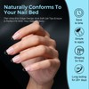 TOMICCA Extra Short Almond Nail Tips 504PCS, 12 Sizes Short