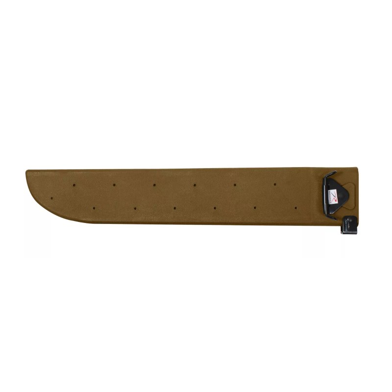 Rothco G.I. Type 18" Machete Sheath -Coyote Brown Durable Plastic