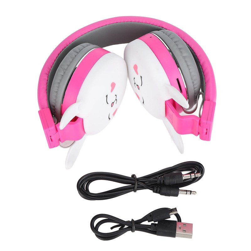 Children's Headset Cute Animals Bluetooth 5.0 Kids Headphones with Mic