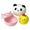 CuteZCute Mayo Cups for Bento Box Lunch, Mini, Panda, Chick