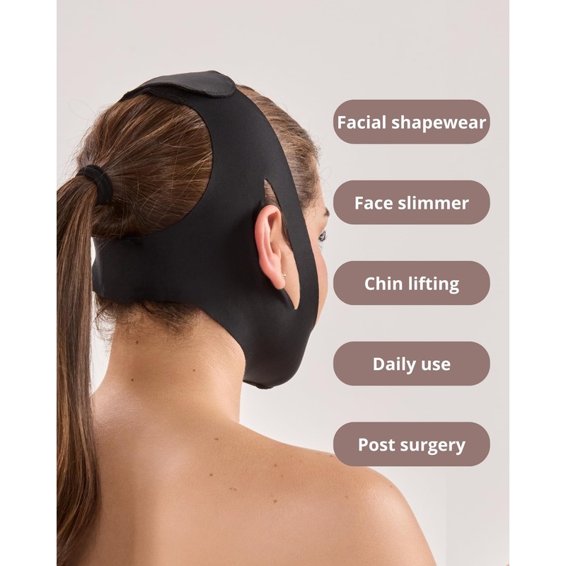 SHAPE CONCEPT Chin Strap for Sleeping 317 Medium Compression Double