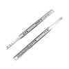 Boxonly 1 Pair Metal Bearing Drawer Slides Runners Draw Depth