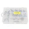 75Pcs Fishing Rod Tip Repair Kit Fishing Rod Guides Stainless