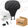 FOVPLUE Adjustable Rider Backrest, Detachable Plug-in Driver Backrest Pad w/Mounting