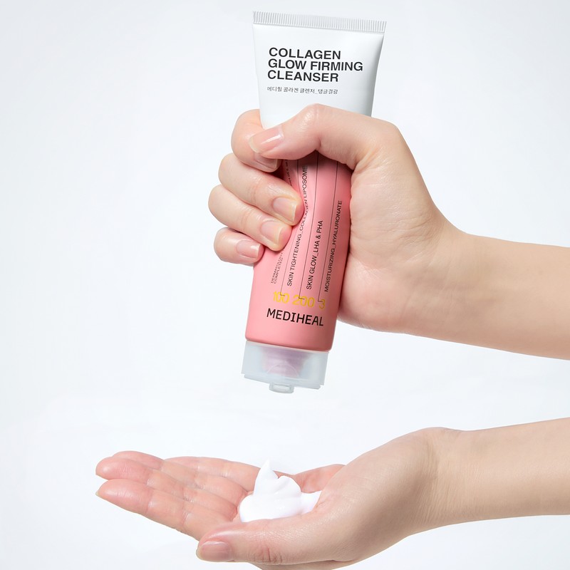 Mediheal Collagen Tangled Glow Cleansing Foam 120ml, 2pcs