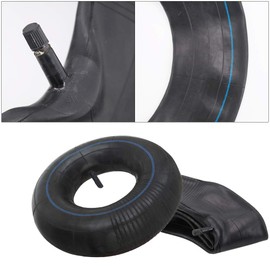 Homo Trends 2 Pcs Inner Tubes 3.50-8 Wheelbarrow Straight Valve with Tyre Lever for Barrow Sack Truck Sack Barrow Wheels