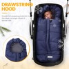 Orzbow Warm Bunting Bag Universal,Stroller Sleeping Bag Cold Weather,Waterproof Toddler