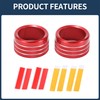 INFINAUTO Center Console Audio Media Volume Control Switch Knob Cover